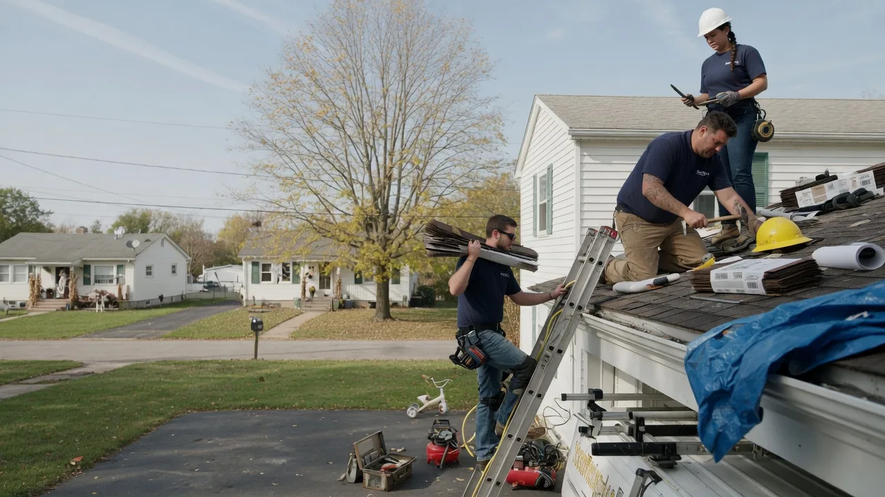 Local Roofing Contractors in Blandinsville, IL near me
